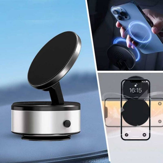 Suport auto magnetic pentru Telefon cu dubla utilizare acasa si masina rotund
